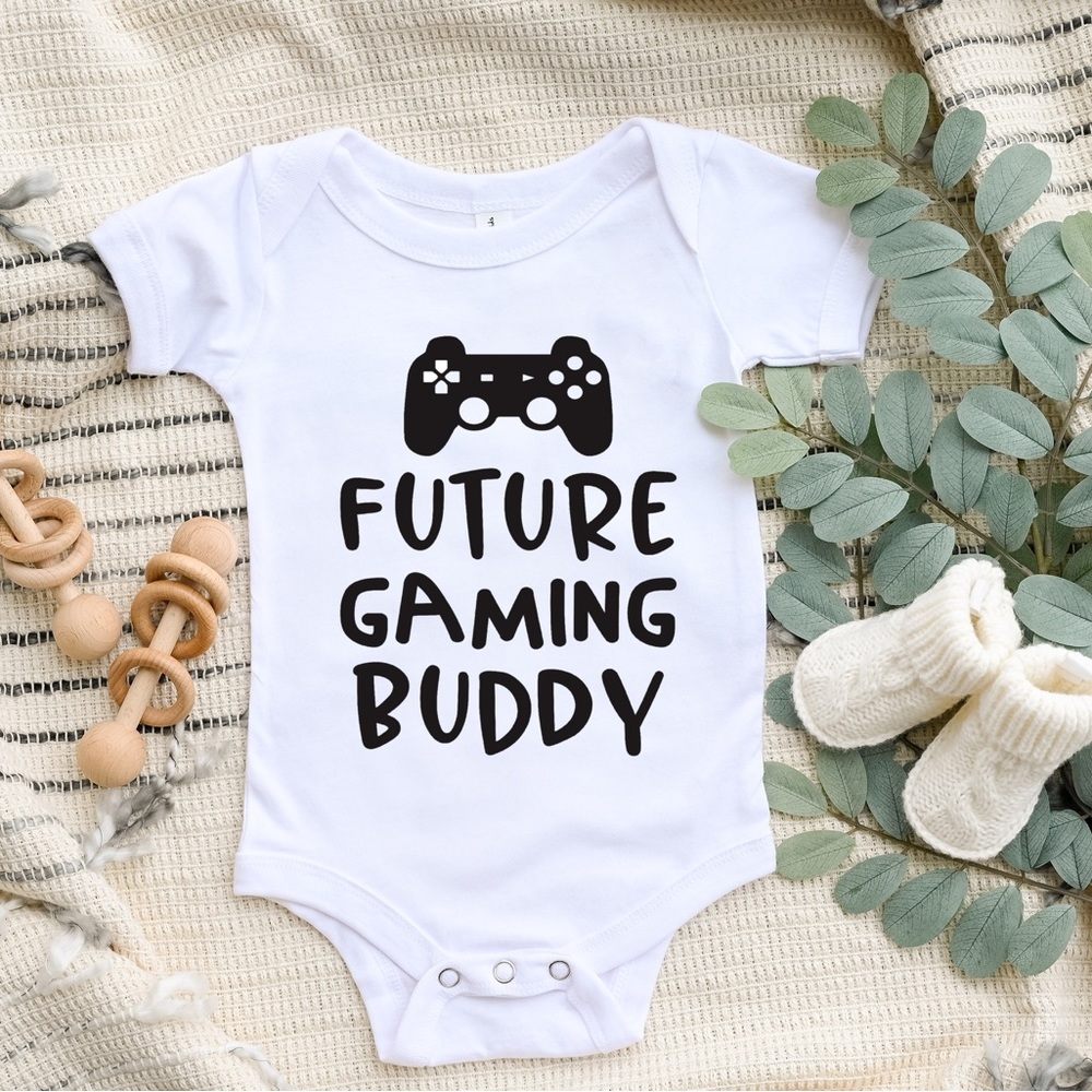 Future Gaming Buddy Baby Onesie